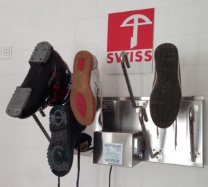 Schweizer Stiefeltrockner Trock 400 für vier Paar